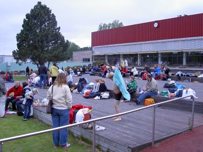 Bilder från avslutningen på Lundbybadet 5/6 2005